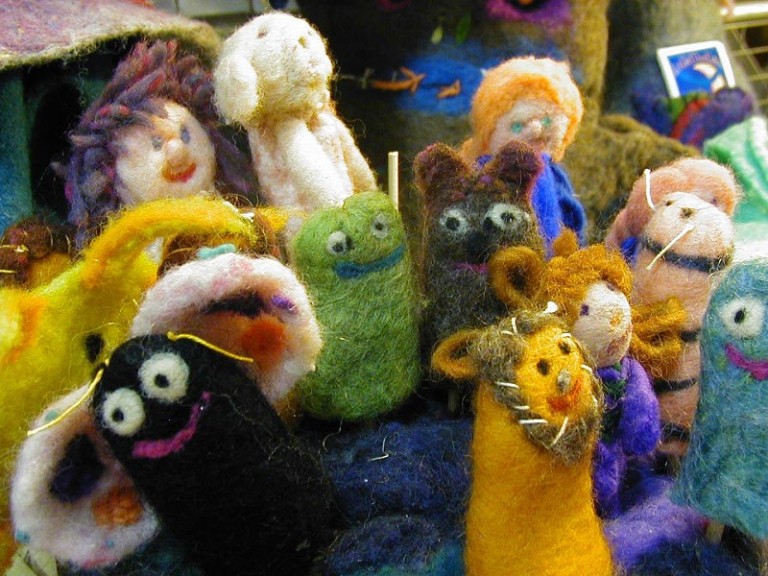 Julies Finger puppets